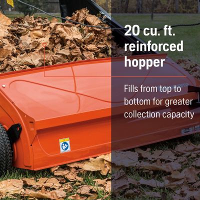 Image showing  42 in. Lawn Sweeper, 20 cu. ft. Riding Mower Attachments