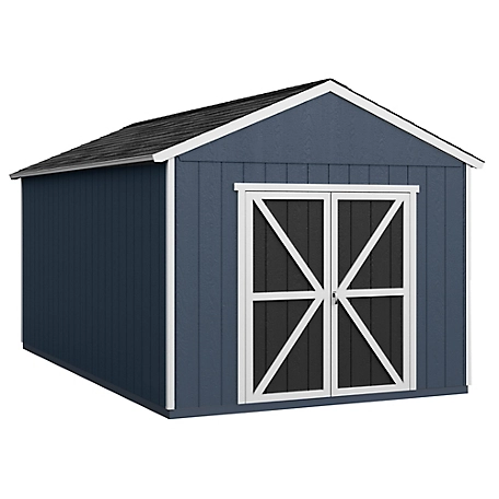 Shed Master 10 ft. x 10 ft. Ranch Style Outdoor Wood Storage Shed