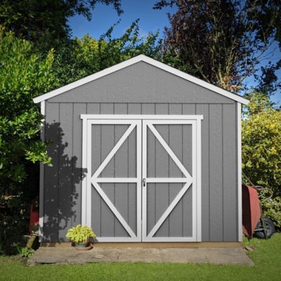 Image showing  10 ft. x 10 ft. Ranch Style Outdoor Wood Storage Shed