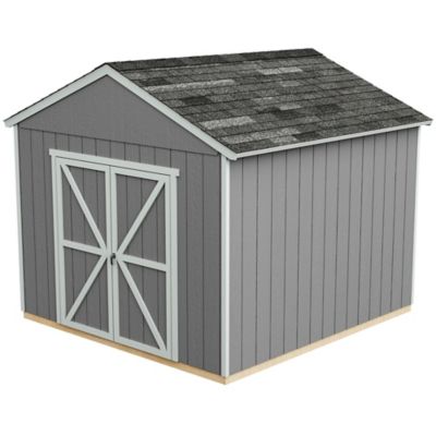 Image showing  10 ft. x 10 ft. Ranch Style Outdoor Wood Storage Shed