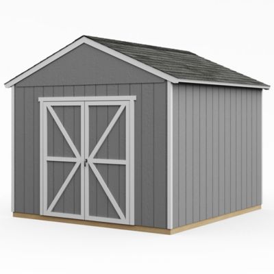 Image showing  10 ft. x 10 ft. Ranch Style Outdoor Wood Storage Shed