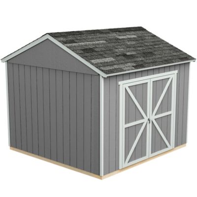 Image showing  10 ft. x 10 ft. Ranch Style Outdoor Wood Storage Shed