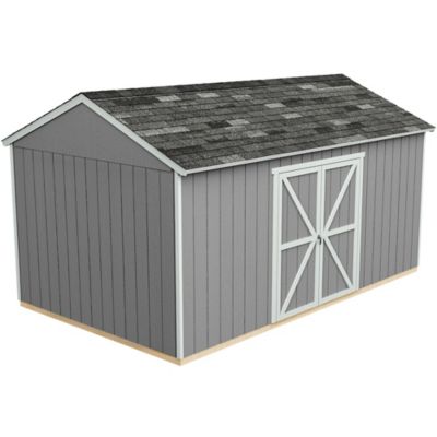 Image showing  10 ft. x 16 ft. Ranch Style Outdoor Wood Storage Shed