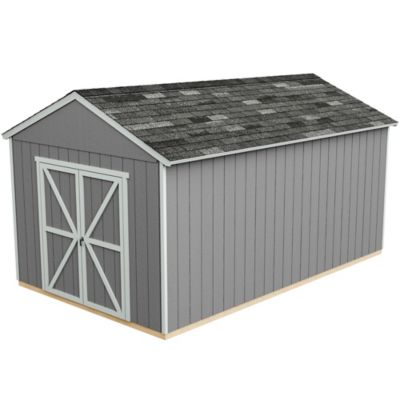 Image showing  10 ft. x 16 ft. Ranch Style Outdoor Wood Storage Shed