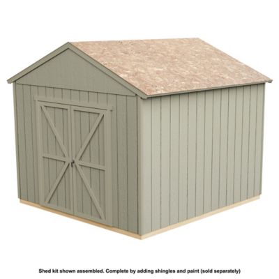 Image showing 5 th Shed Master 12 ft. x 12 ft. Ranch Style Outdoor Wood Storage Shed