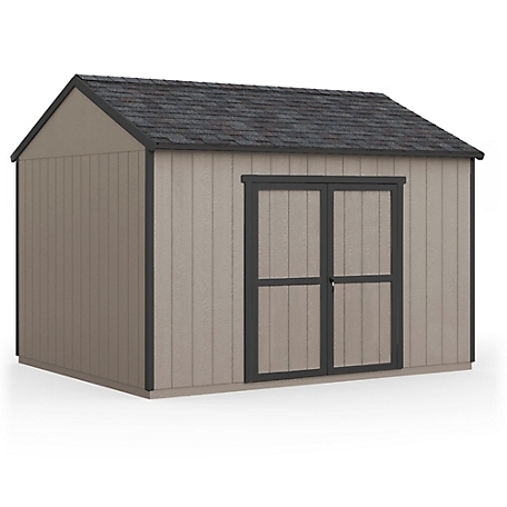 Shed Master 12 ft. x 16 ft. Ranch Style Outdoor Wood Storage Shed