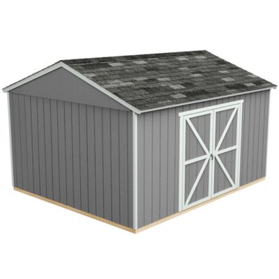 Image showing  12 ft. x 16 ft. Ranch Style Outdoor Wood Storage Shed