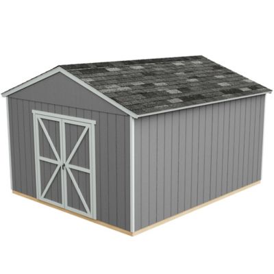 Image showing  12 ft. x 16 ft. Ranch Style Outdoor Wood Storage Shed