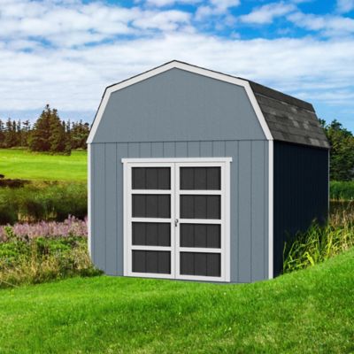 Image showing  10 ft. x 12 ft. Barn Style Outdoor Wood Storage Shed