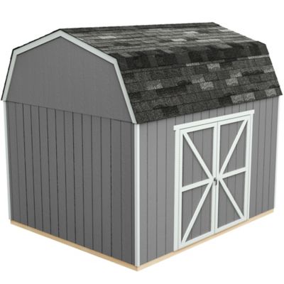 Image showing  10 ft. x 12 ft. Barn Style Outdoor Wood Storage Shed
