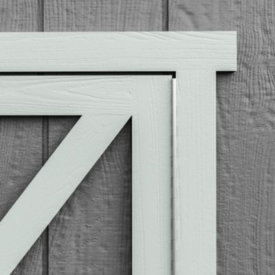 Image showing 7 th Shed Master 10 ft. x 12 ft. Barn Style Outdoor Wood Storage Shed