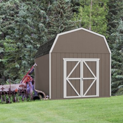 Image showing  10 ft. x 16 ft. Barn Style Outdoor Wood Storage Shed