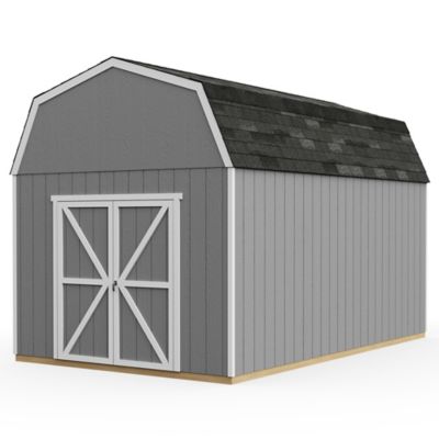 Image showing  10 ft. x 16 ft. Barn Style Outdoor Wood Storage Shed