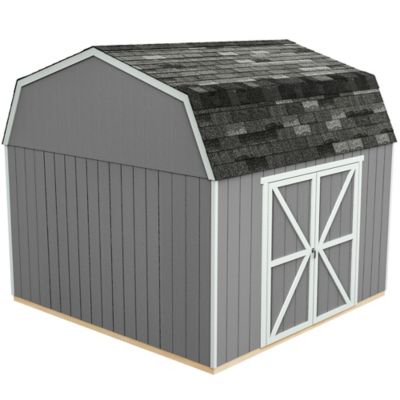Image showing  12 ft. x 12 ft. Barn Style Outdoor Wood Storage Shed