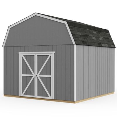 Image showing  12 ft. x 12 ft. Barn Style Outdoor Wood Storage Shed