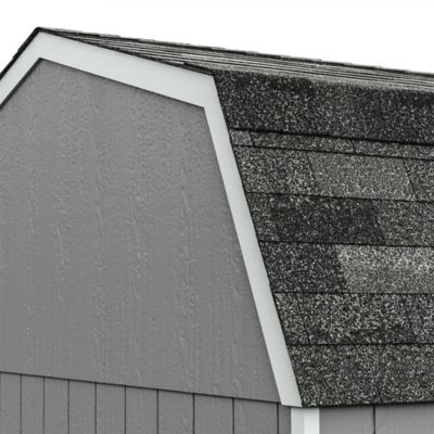 Image showing 9 th Shed Master 12 ft. x 12 ft. Barn Style Outdoor Wood Storage Shed