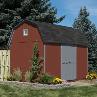 Image showing 7 th Shed Master 8 ft. x 12 ft. Classic Barn Style Wood Storage Shed