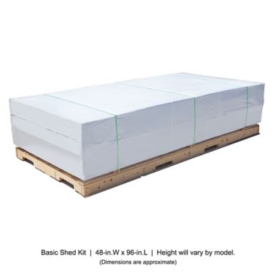 Image showing 8 th Shed Master 8 ft. x 12 ft. Classic Barn Style Wood Storage Shed