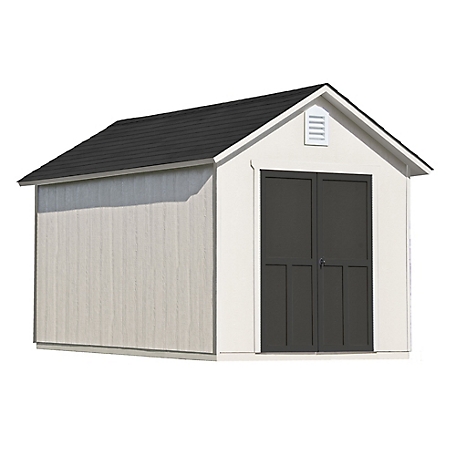 Shed Master 8 ft. x 12 ft. Classic Ranch Style Wood Storage Shed