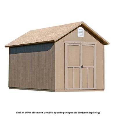 Image showing 8 th Shed Master 8 ft. x 12 ft. Classic Ranch Style Wood Storage Shed