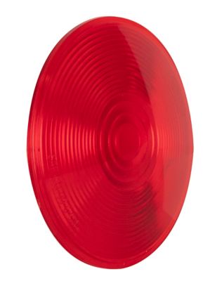 Image showing  Replacement Stop/Tail/Turn Light Lens, Fits 4 in. Round Lights