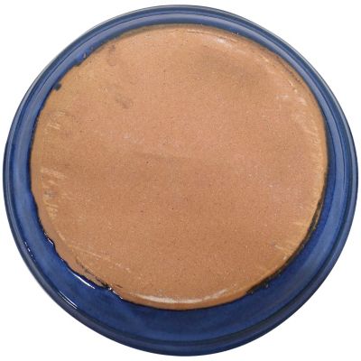 Image showing  Glazed UV- and Frost-Resistant Ceramic Outdoor Flower Pot Planter Saucers, 9 in. D, Imperial Blue, 4-Pack