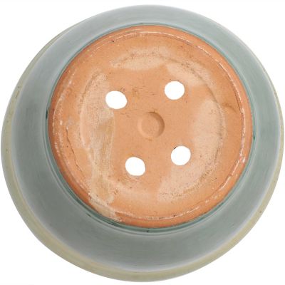 Image showing  30 qt. Ceramic Indoor/Outdoor Studio Planter, 18 in., Seafoam