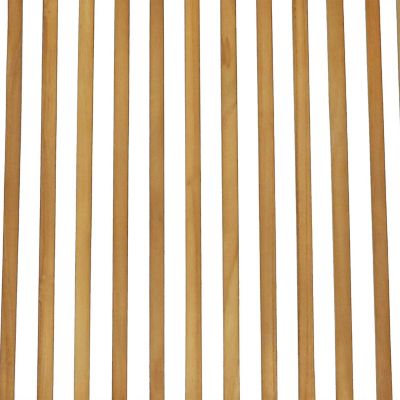 Image showing 7 th Sunnydaze Decor Outdoor Solid Teak Wood with Light Stained Finish Hyannis Folding Dining Chair, Light Brown