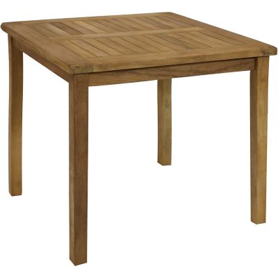 Sunnydaze Decor Outdoor Square Dining Table