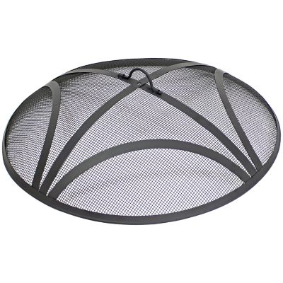 Sunnydaze Decor Reinforced Steel Mesh Fire Pit Spark Screen, 24 in.