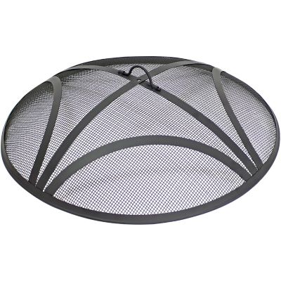 Sunnydaze Decor Reinforced Steel Mesh Fire Pit Spark Screen, 30 in.