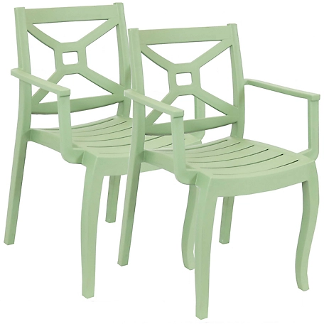 Sunnydaze Decor 2 pc. Tristana Outdoor Patio Chair Set