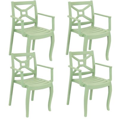 Sunnydaze Decor 4 pc. Tristiana Patio Chairs