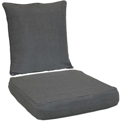 Sunnydaze Decor Set of Back and Seat Cushion for Outdoor Deep Seating