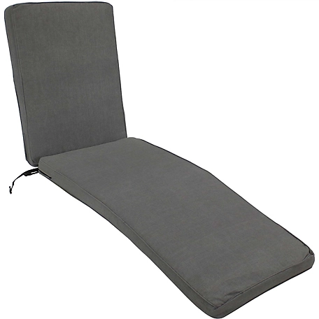 Sunnydaze Decor Outdoor Patio Chaise Lounge Cushion