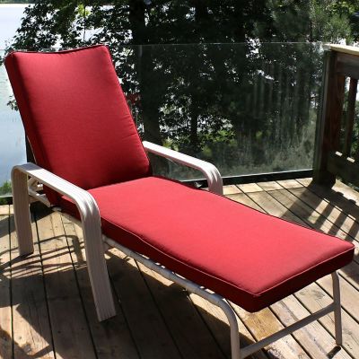 Sunnydaze Decor Patio Chaise Lounge Cushion Zet 862 At Tractor Supply Co