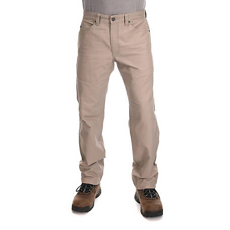 Ridgecut Men's Relaxed Fit Mid-Rise Canvas Utility Pants