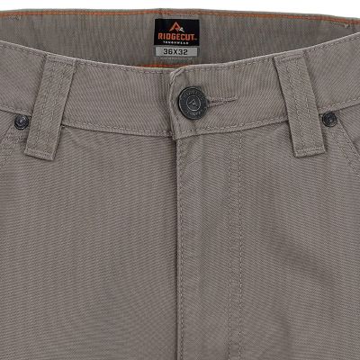 Image showing 4 th Ridgecut Men's Relaxed Fit Mid-Rise Canvas Utility Pants