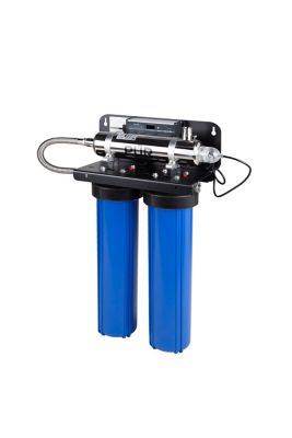 PUR 15 GPM Whole Home UV Rack Water Disinfection and Filtration System, 27 in. x 8.5 in. x 34 in.