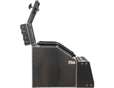 Image showing 6 th Buyers Products Heavy-Duty Smooth Aluminum Step Box for Semi Trucks, 12 in.