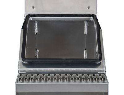 Image showing 5 th Buyers Products Heavy-Duty Smooth Aluminum Step Box for Semi Trucks, 18 in.