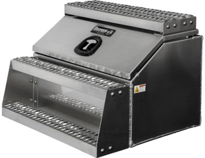 Image showing 5 th Buyers Products Heavy-Duty Smooth Aluminum Step Box for Semi Trucks, 30 in.