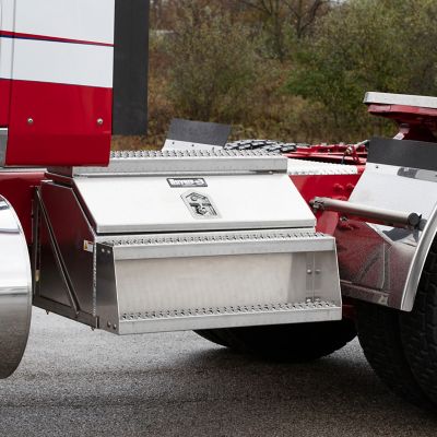 Image showing 5 th Buyers Products Heavy-Duty Smooth Aluminum Step Box for Semi Trucks, 36 in.