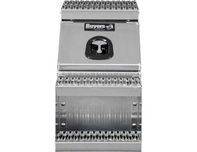 Image showing 5 th Buyers Products Heavy-Duty Smooth Aluminum Step Box for Semi Trucks, 16 in.