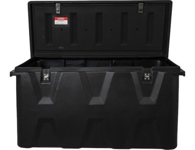 Image showing  23 in. x 26 in. x 51 in. Hitch-Mounted Poly Cargo Carrier