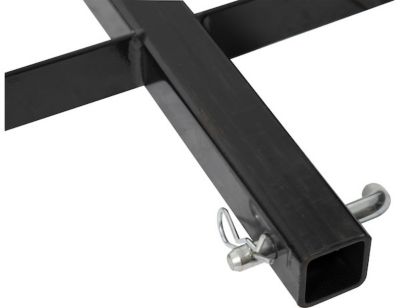 Image showing 8 th Romotech 23 x 26 x 51in. Hitch-Mounted Poly Cargo Carrier