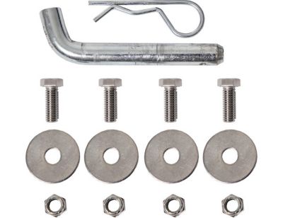 Image showing 9 th Romotech 23 x 26 x 51in. Hitch-Mounted Poly Cargo Carrier