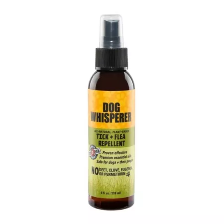 Dog Whisperer Tick and Flea Repellent for Dogs 4 oz. Bug Spray