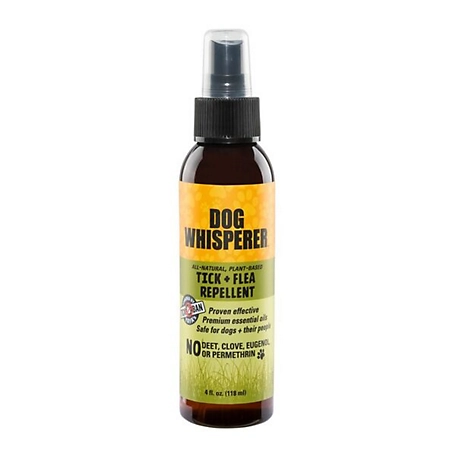 Dog Whisperer Dog Tick and Flea Repellent, 4 oz.