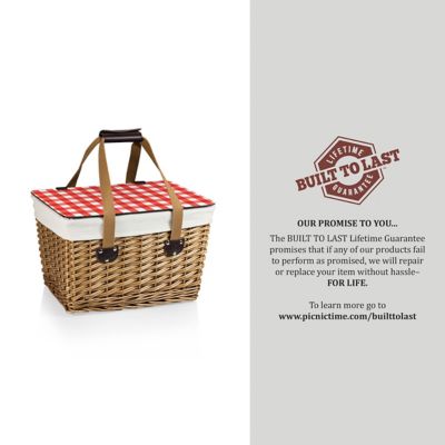 Image showing  Beige Canasta Basket, 16.5 in. x 11.3 in. x 9.8 in., 118-00-300-000-0